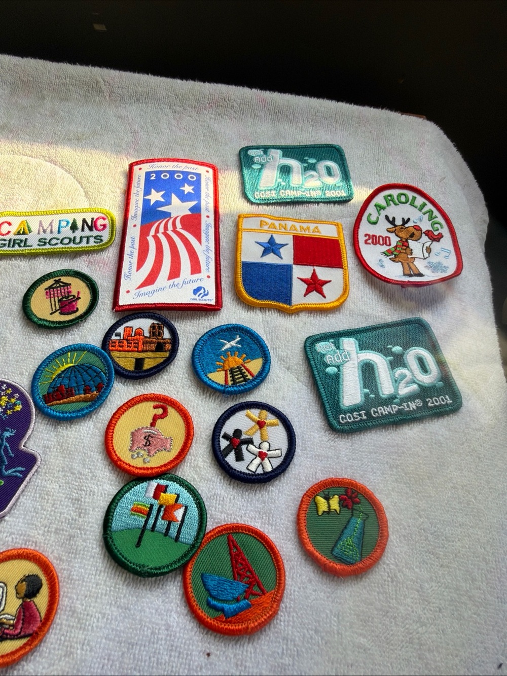 Scout Merit Patch's - Green and Multicolor